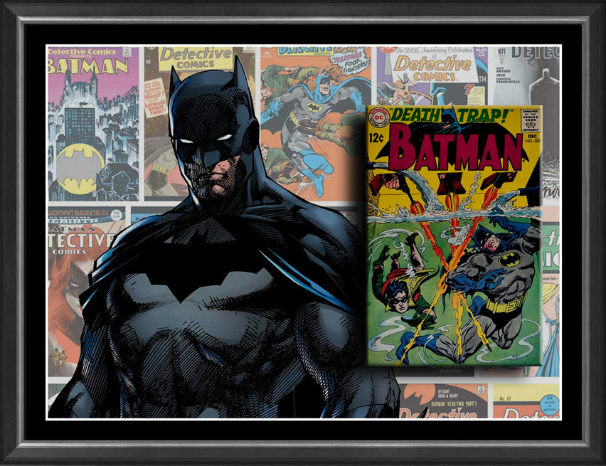Batman Comic Case Framed