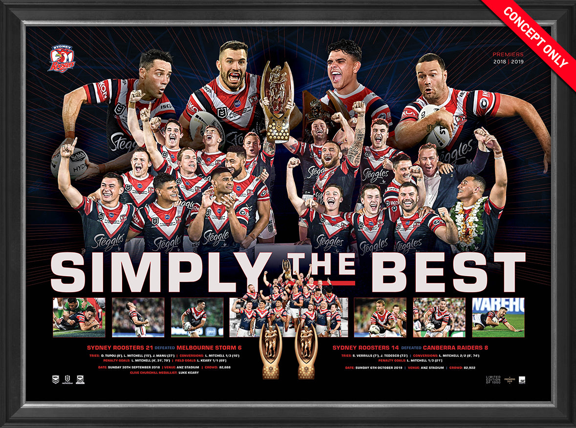 Roosters 2018 outlet premiership jersey