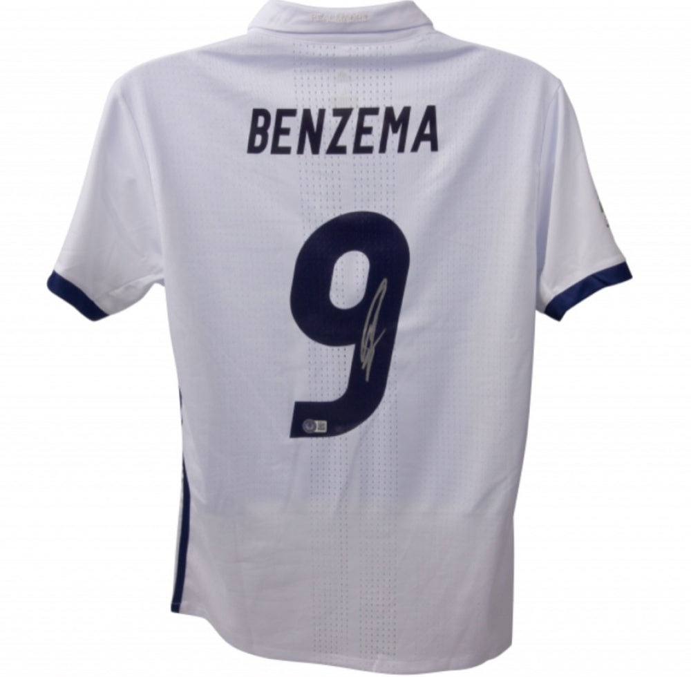 Karim Benzema Signed Real Madrid Adidas Climacool Soccer Jersey (Beckett  Certified)