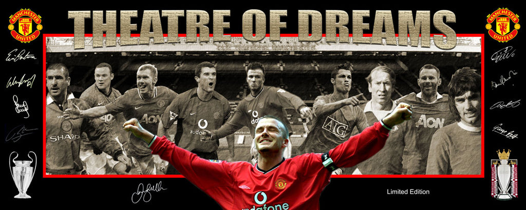 'Theatre of Dreams' Manchester United Limited Edition Framed