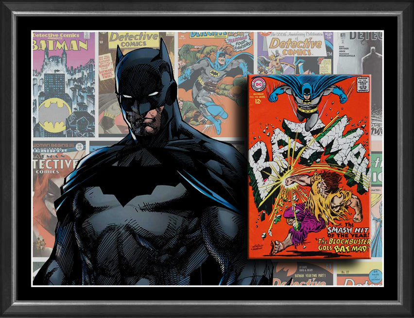 Batman Comic Case Framed