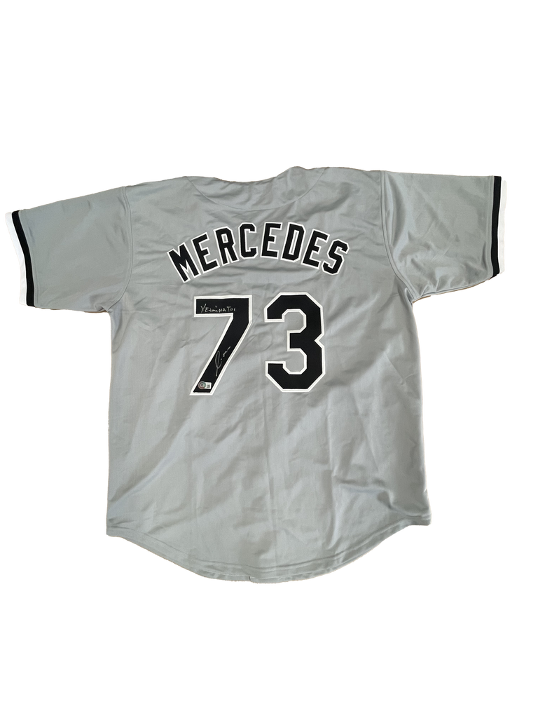 Yermin MERCEDES Chicago White Sox Signed Baseball Jersey (Beckett)