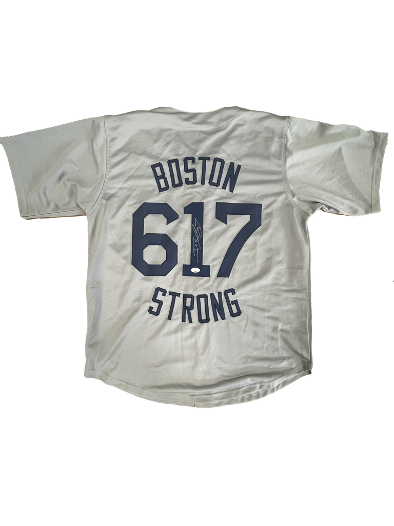 Jonny GOMES Boston Red Sox Baseball Jersey Signed (JSA)