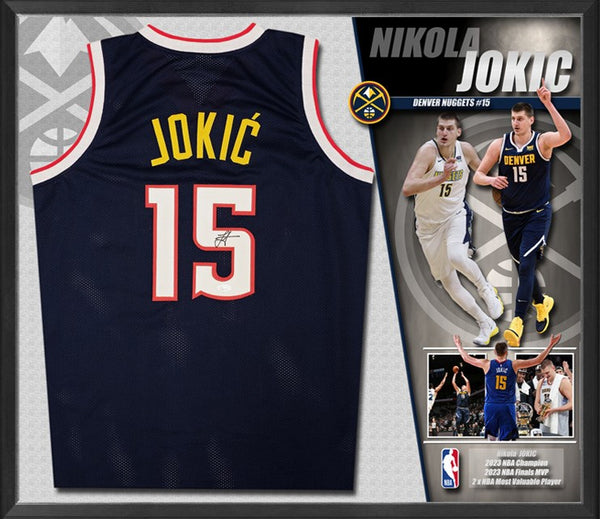 Denver Nuggets Nikola Jokic Autographed Jersey (JSA)