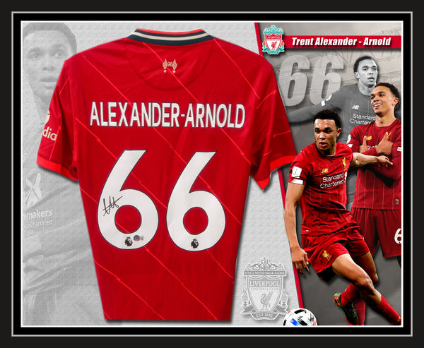 Trent Alexander-Arnold Signed & Framed Liverpool Jersey (Beckett)
