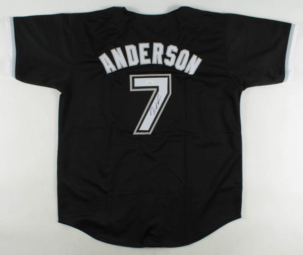 Tim ANDERSON Chicago White Sox Signed Baseball Jersey (James Spence)