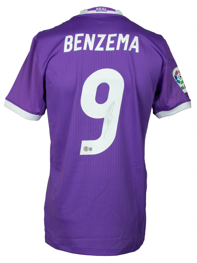 Karim Benzema Signed Real Madrid FC Jersey (Beckett - BAS)