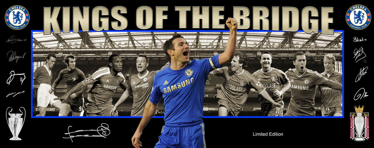 'Kings of the Bridge' Chelsea FC Limited Edition Unframed – Wicked ...