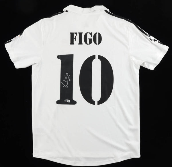 Luis FIGO Signed Real Madrid Jersey (Beckett)