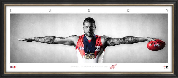 Lance Buddy Franklin AFL Sydney Swans Framed Wings Tribute