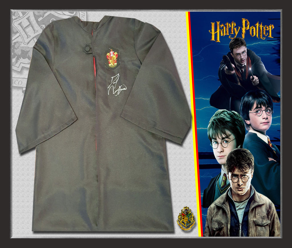 Harry Potter Danie Radcliffe Signed & Framed OFFICIAL Robe - (James Spence)
