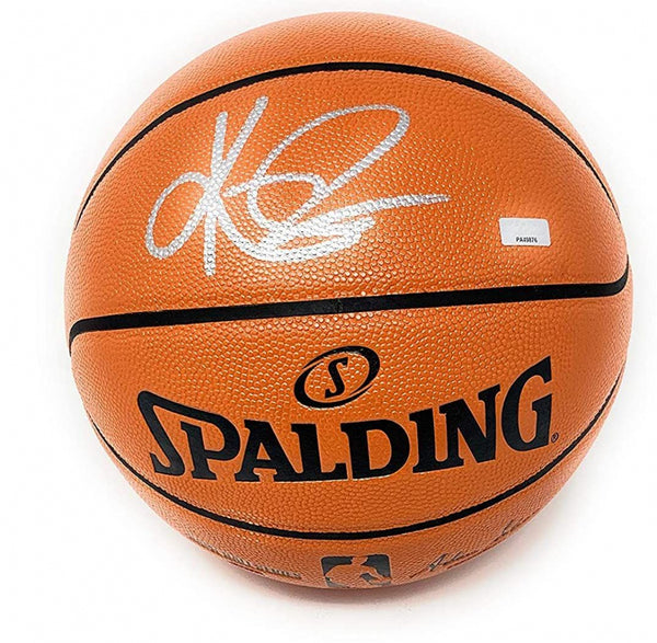 Kyrie Irving Brooklyn Nets Signed NBA Game Ball series Basketball with Panini Authentication