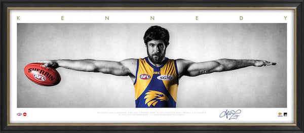 Josh Kennedy AFL West Coast Eagles Framed Wings Tribute