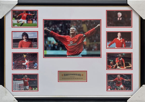 Manchester United 'The Greats' Limited Edition Framed