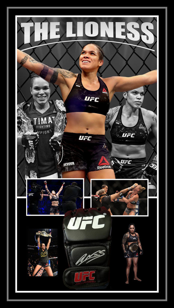 Amanda NUNES "The Lioness" Signed UFC Glove (James Spence)