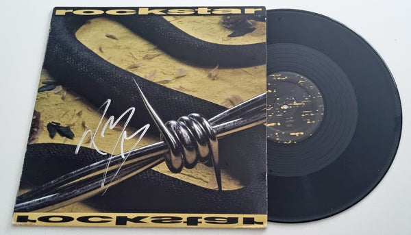 POST MALONE 'ROCKSTAR' SIGNED VINYL RECORD LP ALBUM