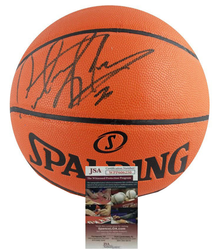 Dennis RODMAN Chicago Bulls Signed Official Spalding Basketball (James Spence)