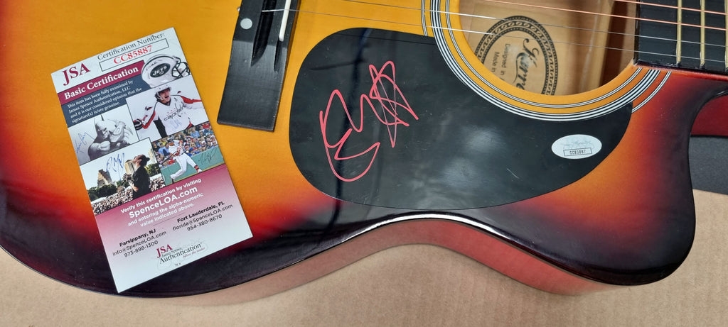 Ed SHEERAN Signed Full Size Acoustic Guitar (James Spence JSA Authentication)