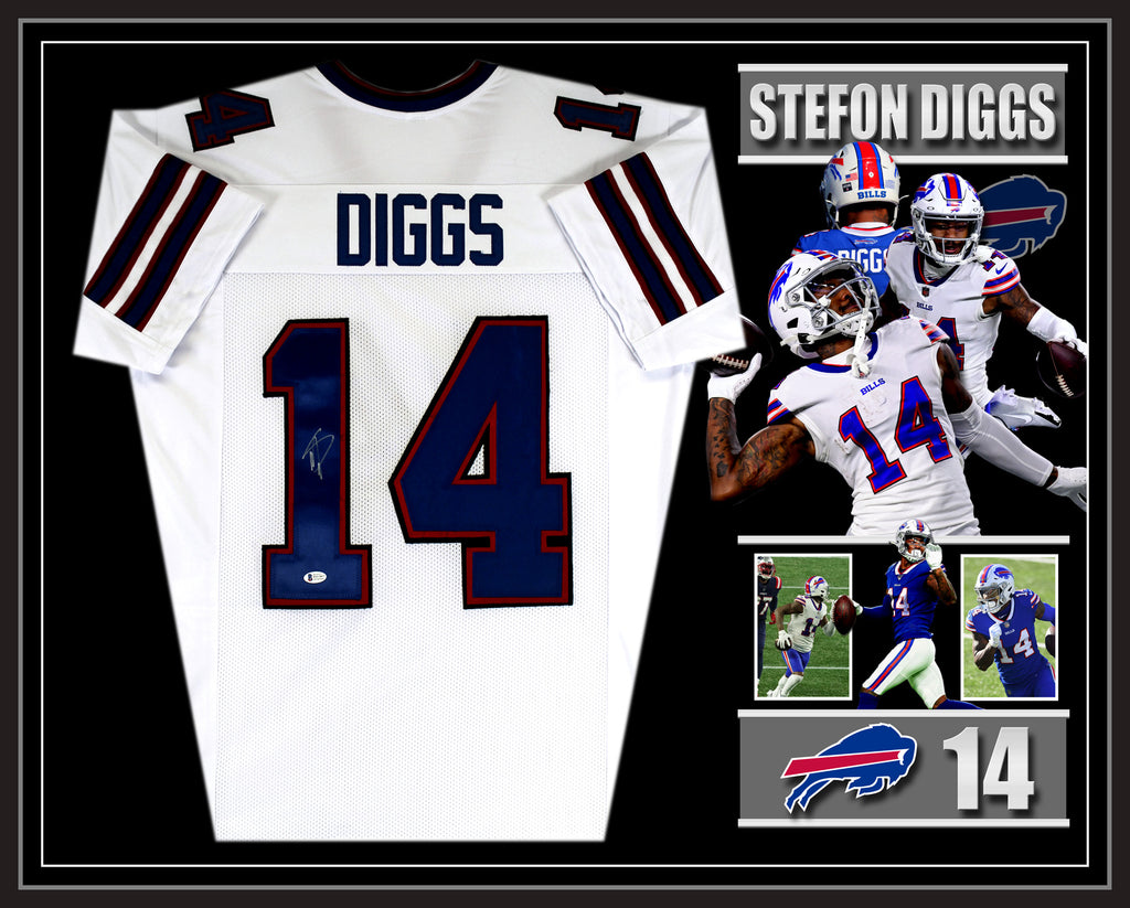 Stefon diggs outlet signed jersey