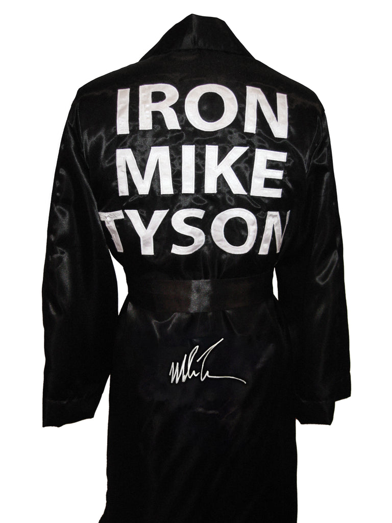 Mike Tyson Signed Full Size Robe (ASI)