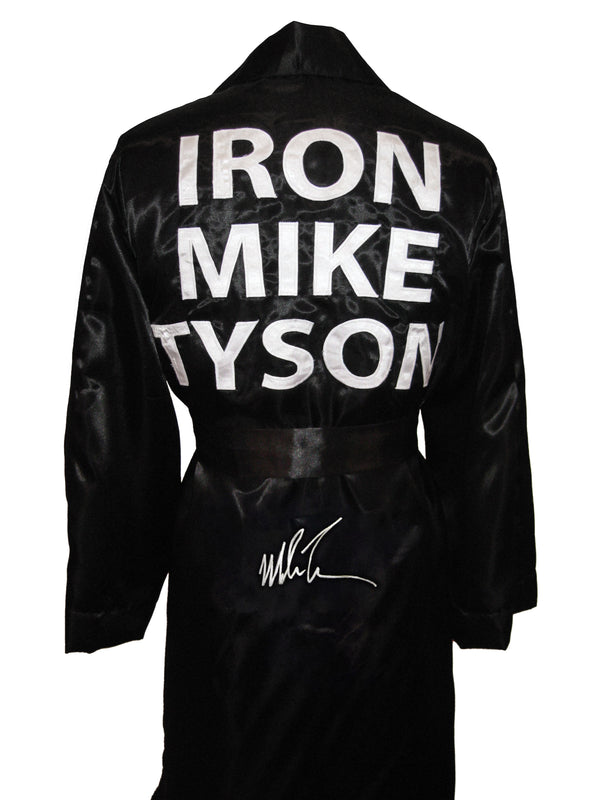 Mike Tyson Signed Full Size Robe (ASI)