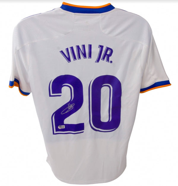 Vinicius Junior Vini Jr Signed Real Madrid FC Jersey (Beckett) BAS