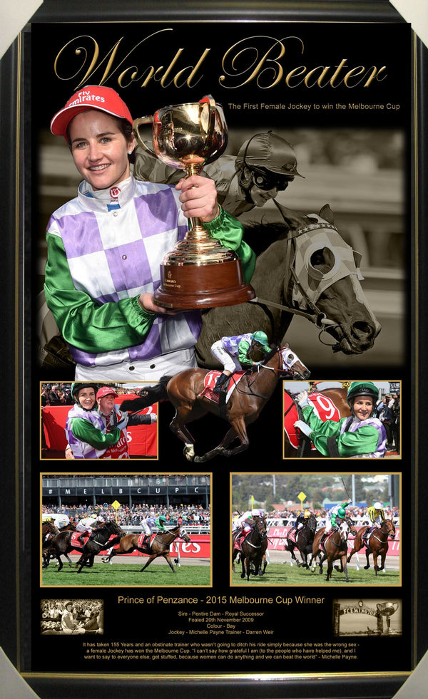 Michelle PAYNE - Prince of Penzance - 2015 Melbourne Cup Champion