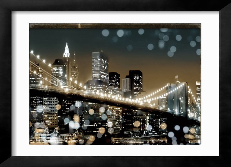 New York ii - Kate Corrigan Framed Art Lithograph