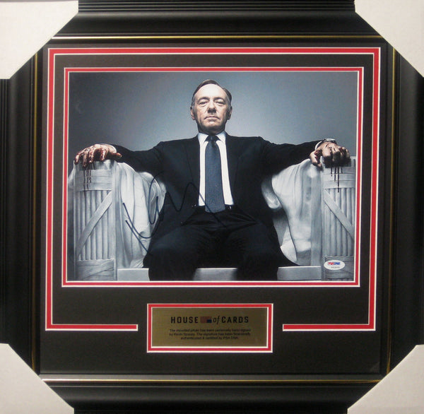 House of Cards Kevin Spacey SIGNED & FRAMED Tribute - PSA DNA AUTHENTICATED